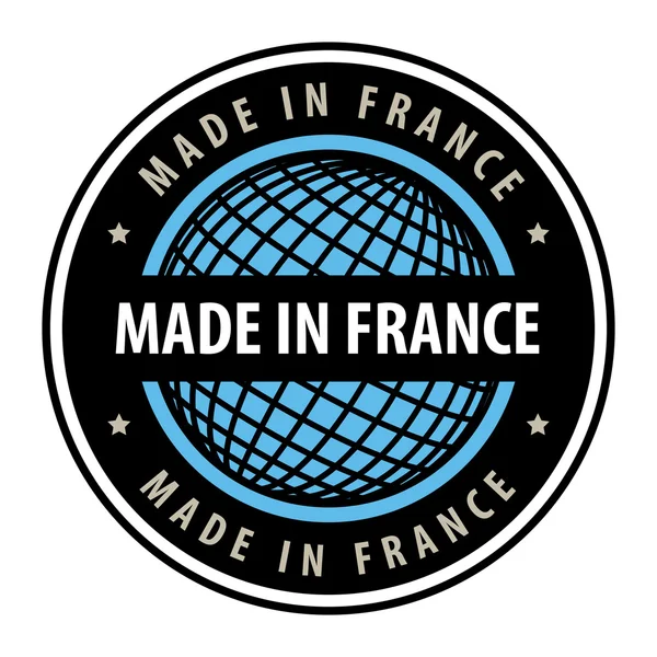 Fabricado en Francia — Vector de stock