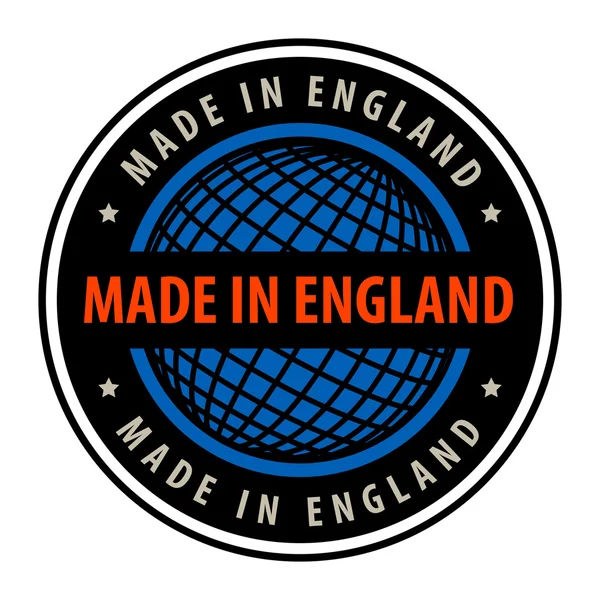 Fabriqué en Angleterre — Image vectorielle