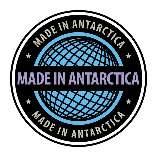 Made in Antarctica — Stock Vector