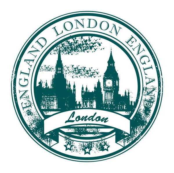 Stamp London, England — Stock Vector