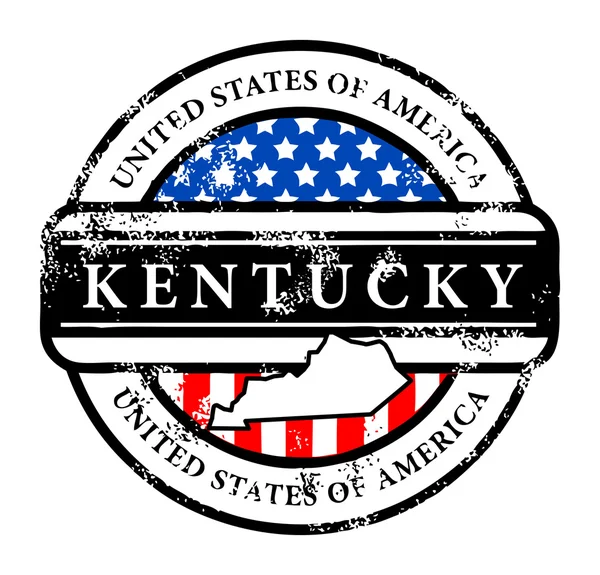 Stamp Kentucky — Stock Vector