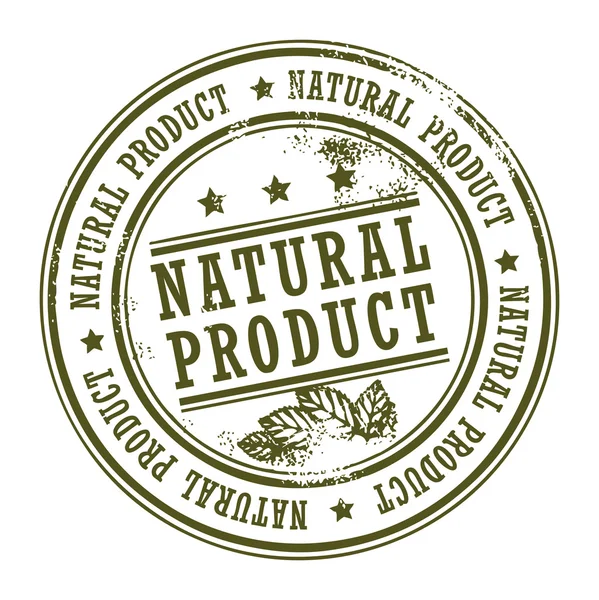 Carimbo do produto natural — Vetor de Stock