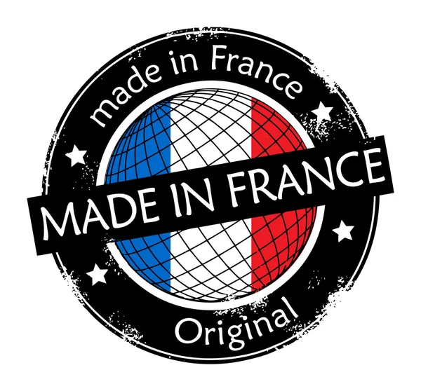 Fabricado en Francia — Vector de stock