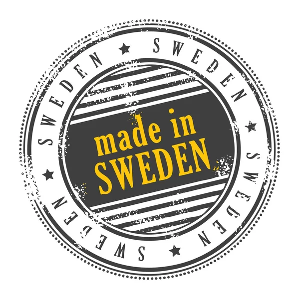 Made in Sweden — Stock Vector