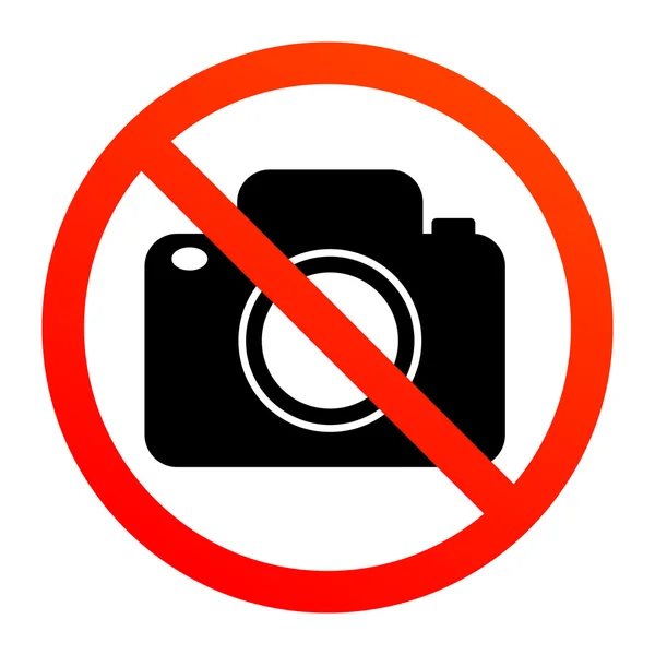 Pas de photographie — Image vectorielle