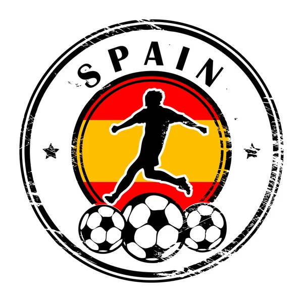 Spain football — Stock Vector