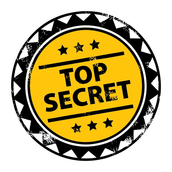 stock vector Stamp Top Secret