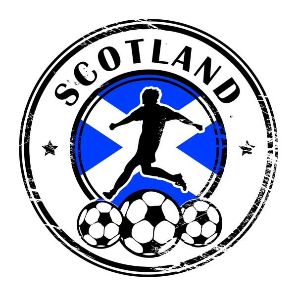 苏格兰足球 — 图库矢量图片