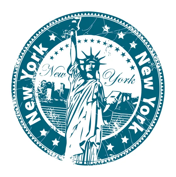 Timbre New York — Image vectorielle