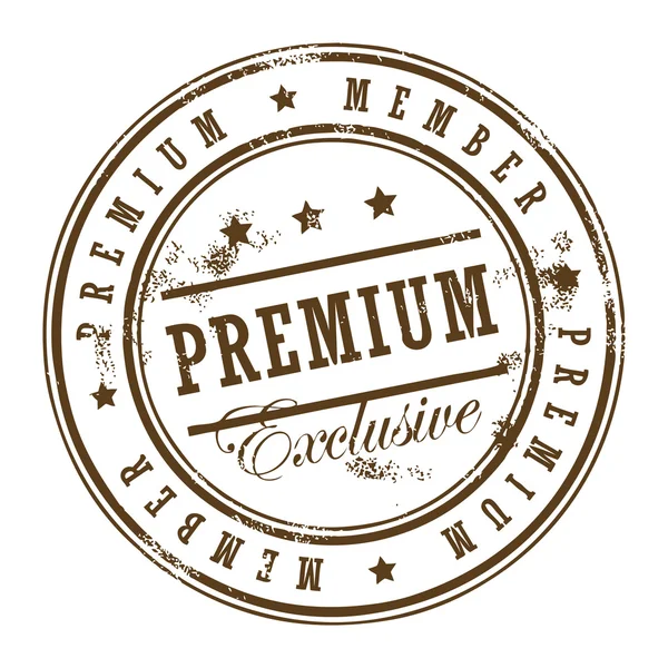 Stempel premium-lid — Stockvector