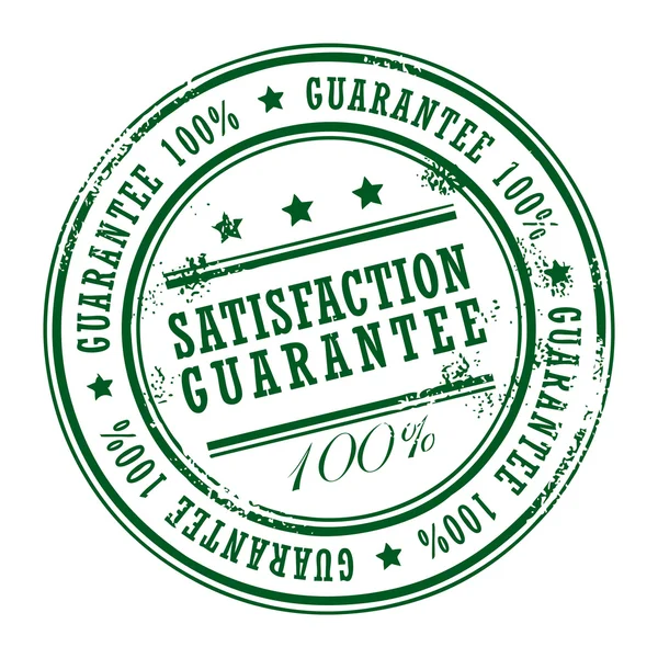Sello de garantía de satisfacción — Archivo Imágenes Vectoriales