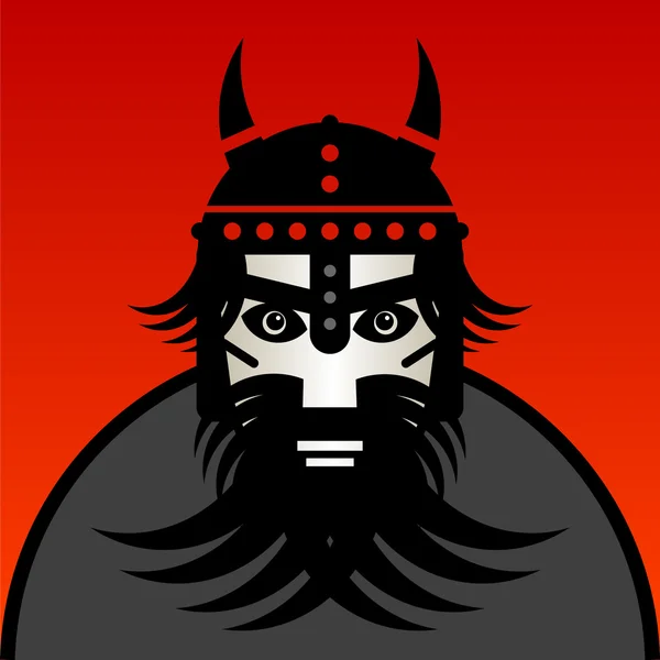Guerrier viking — Image vectorielle