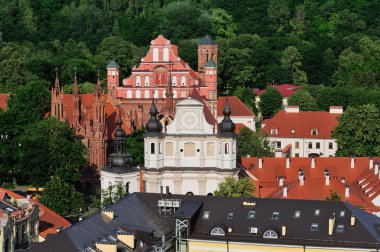 Vilnius, kilise yaz