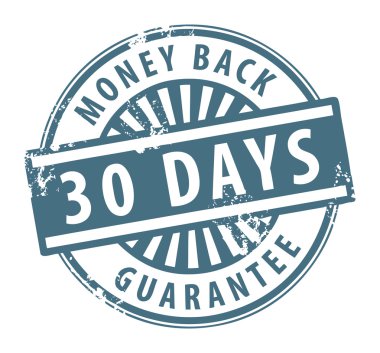 Money back guarantee clipart