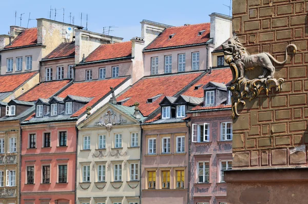 Architektur in Warschau — Stockfoto