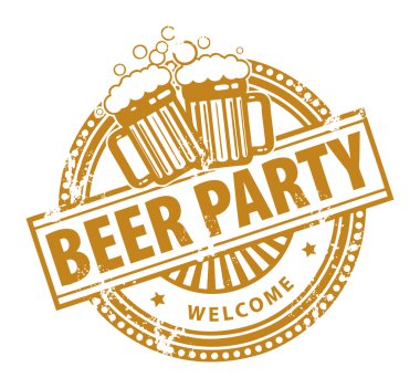 Beer Party stamp