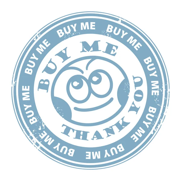 Buy Me stamp — Stock Vector
