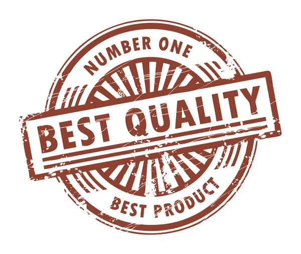 Best quality stamp — Stock Vector