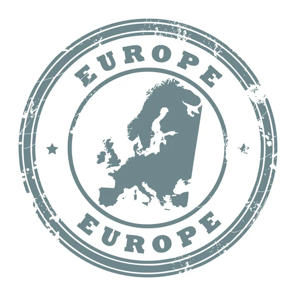 Francobolli Europa — Vettoriale Stock