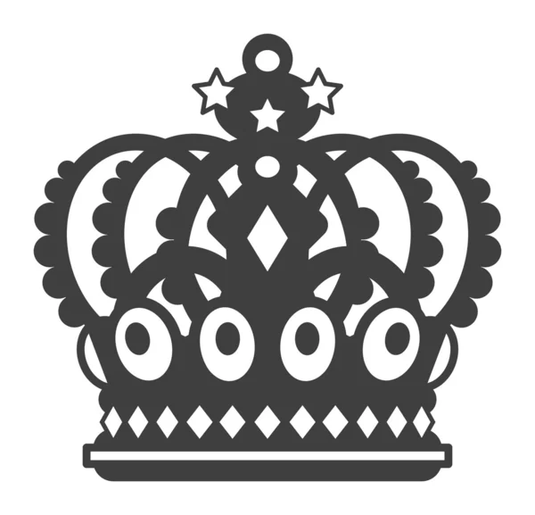 De kroon — Stockvector