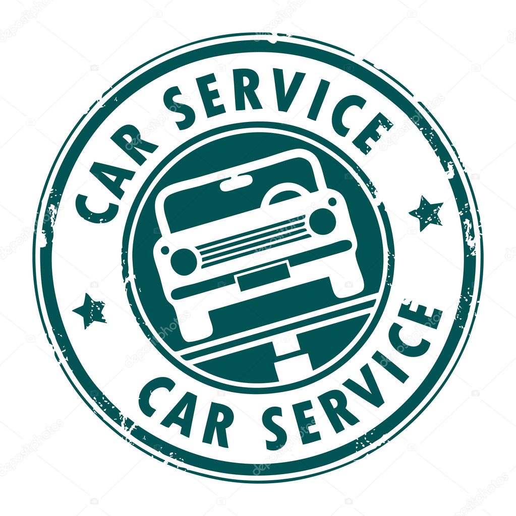 Car service stamp