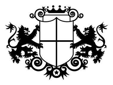 Coat of arms clipart