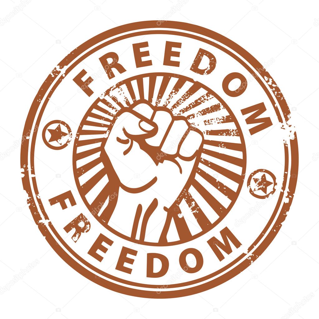 Freedom stamp