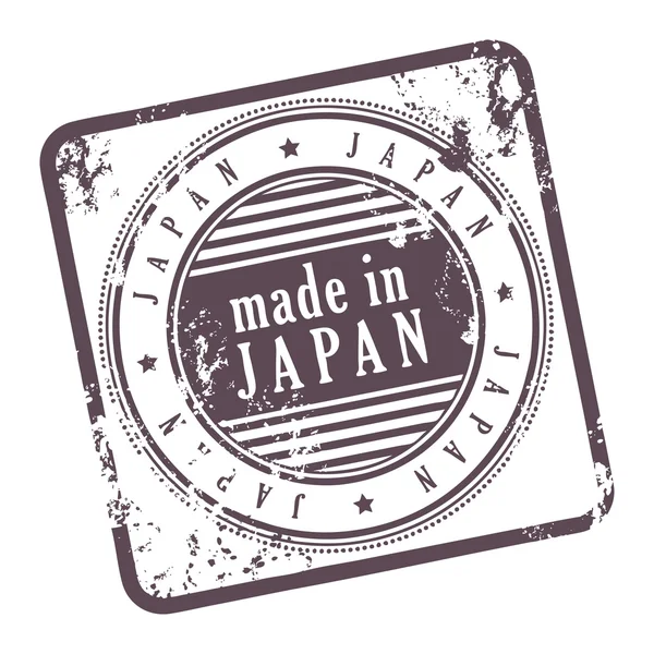 Marke hergestellt in Japan — Stockvektor