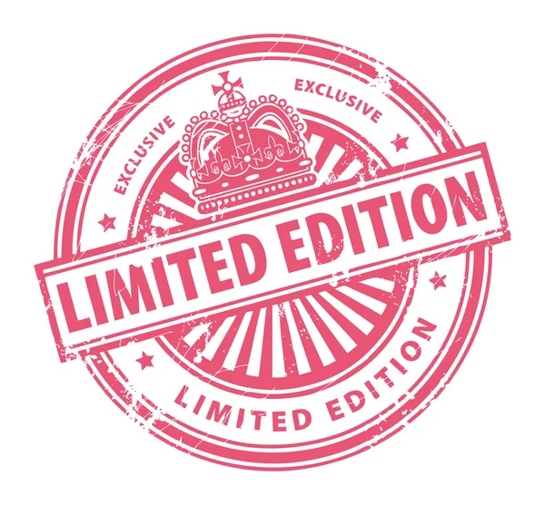 Limitowana edycja - ekskluzywne pieczęć — Wektor stockowy