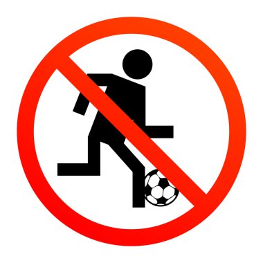 No play sign clipart