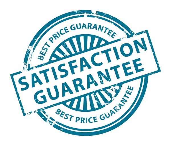 Selo de garantia de satisfação — Vetor de Stock