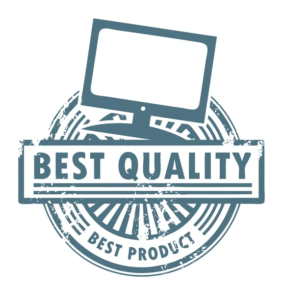Mejor calidad Sello — Archivo Imágenes Vectoriales