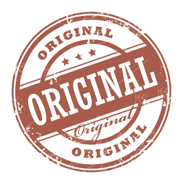 Originalmarke — Stockvektor