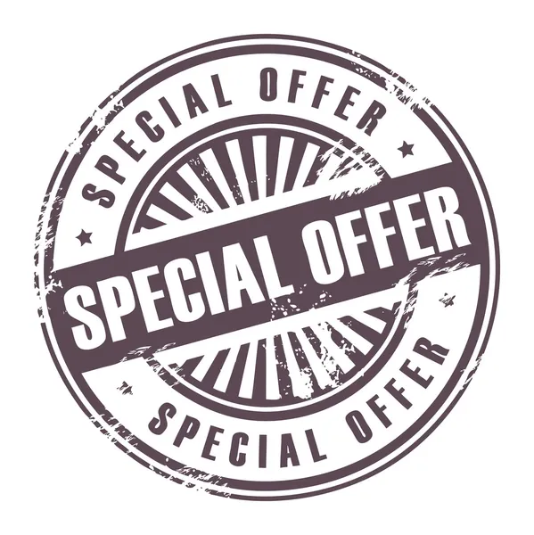 Special Offer stamp — Stock Vector