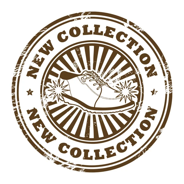 New Collection stamp — Stock Vector