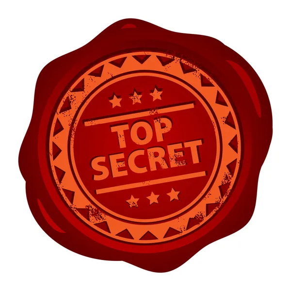 Top Secret stamp — Stock Vector