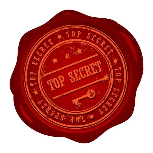 Top Secret stamp — Stock Vector