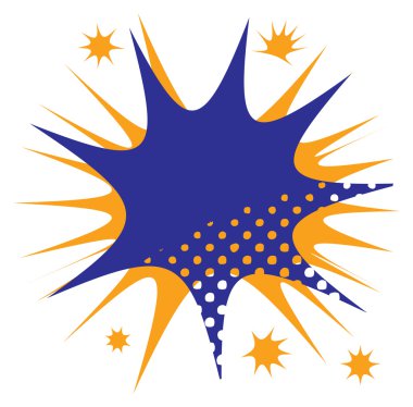 Abstract star burst clipart