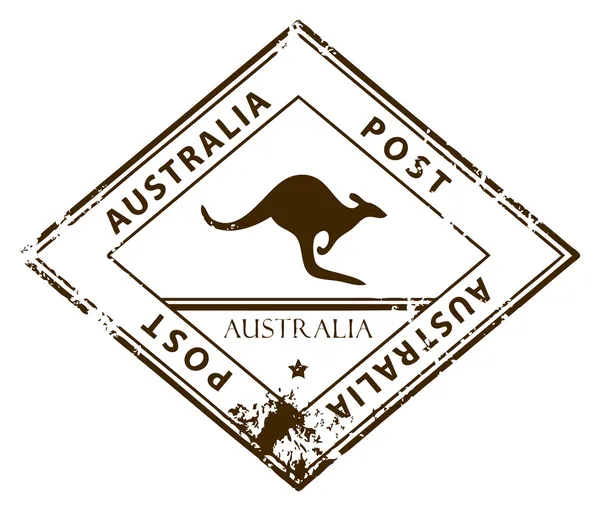Штамп Австралии — стоковый вектор