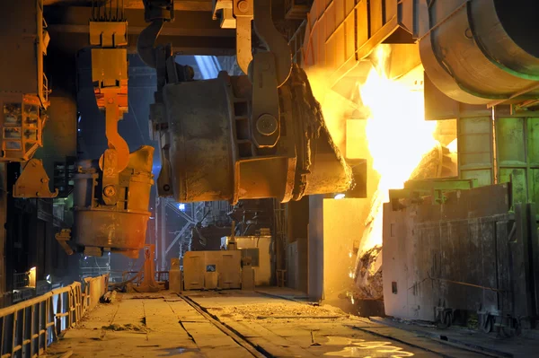 stock image Steel factory