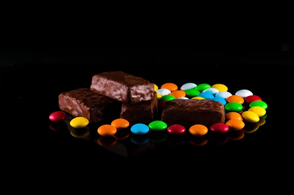 Конфеты и шоколад — стоковое фото