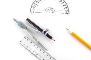 Assortment of stationery clipart