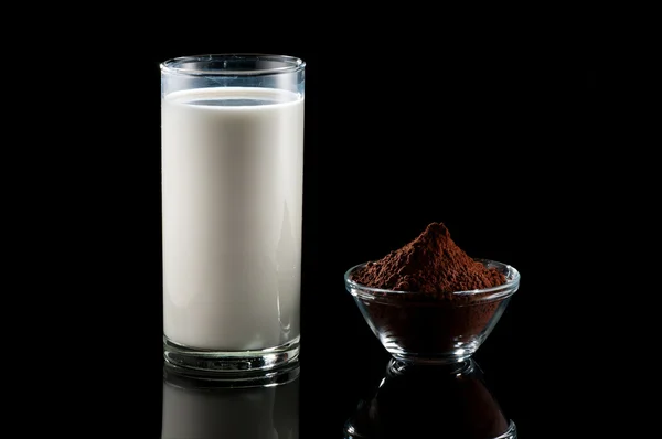 stock image Milk and cocoa