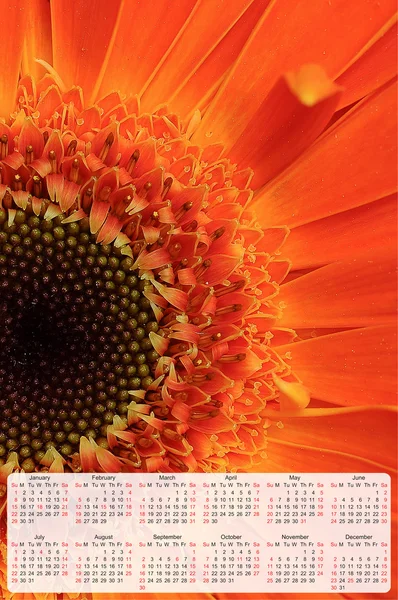 Great calendar for 2012 — Stock Photo, Image