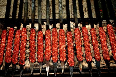 Shish kebab, Adana, Turkey clipart
