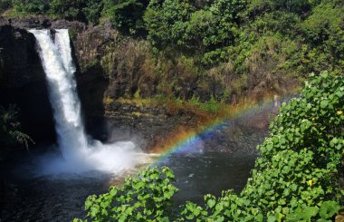 Rainbow Falls (Big Island, hawaii) 02 clipart