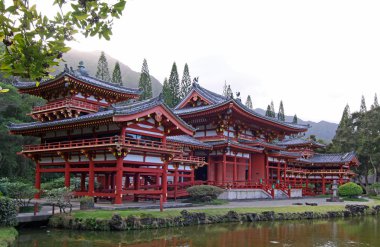 Byodo-In Temple (Oahu, Hawaii) clipart