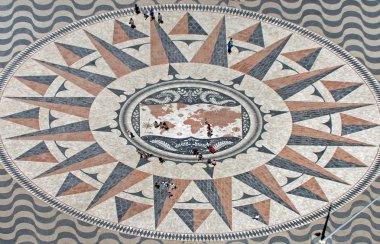 Mosaic in Lisbon clipart