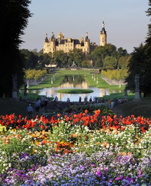 Castle Schwerin (Germany) clipart