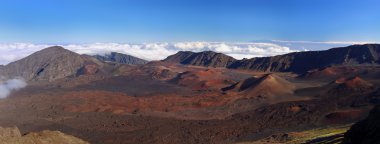 Haleakala volcano (Maui, Hawaii) clipart